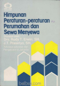 Image of Himpunan Peraturan-Peraturan Perumahan dan Sewa Menyewa