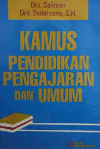 Image of Kamus Pendidikan Pengajaran dan Umum