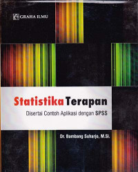 Image of Statistika Terapan: Disertai Contoh Aplikasi dengan SPSS